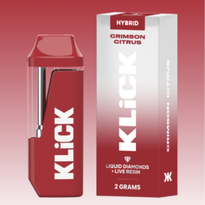 Klick 2 Grams Disposable | Crimson Citrus | Hybrid