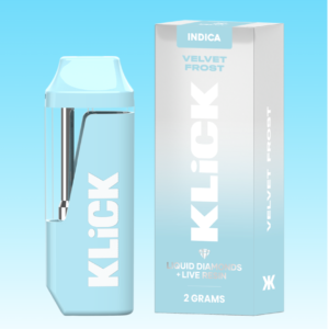 Klick Disposable Velvet Frost | Indica