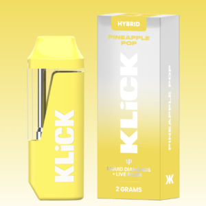 Klick Liquid Diamonds Disposable | Pineapple Pop | Hybrid