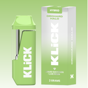 Klick 2 Grams Disposable Vape | Orchard Halo | Hybrid