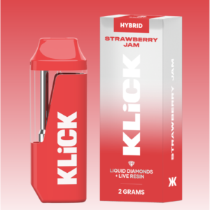 Klick Disposable Strawberry Jam